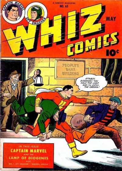 Cover for Whiz Comics (Fawcett, 1940 series) #65