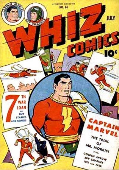 Cover for Whiz Comics (Fawcett, 1940 series) #66