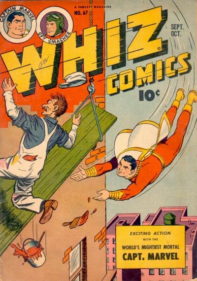 Cover for Whiz Comics (Fawcett, 1940 series) #67