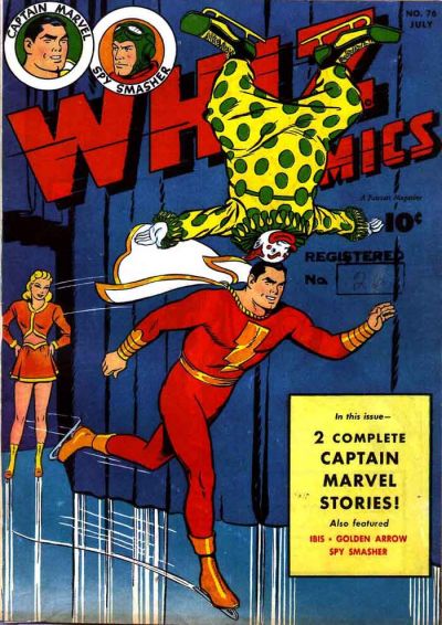Cover for Whiz Comics (Fawcett, 1940 series) #76