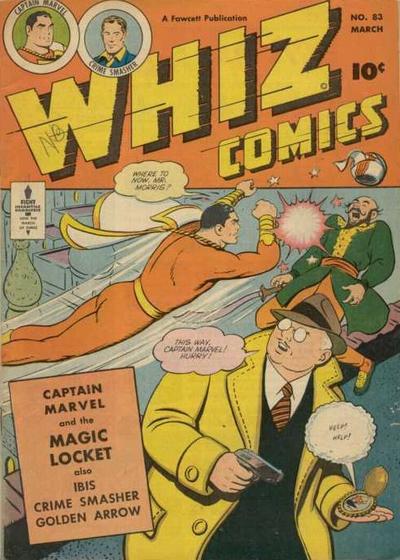 Cover for Whiz Comics (Fawcett, 1940 series) #83