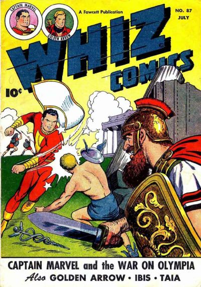 Cover for Whiz Comics (Fawcett, 1940 series) #87