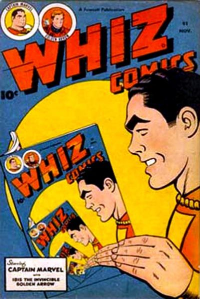 Cover for Whiz Comics (Fawcett, 1940 series) #91