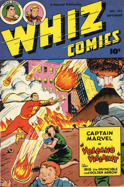 Cover for Whiz Comics (Fawcett, 1940 series) #101