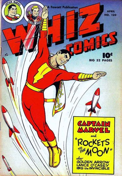 Cover for Whiz Comics (Fawcett, 1940 series) #120