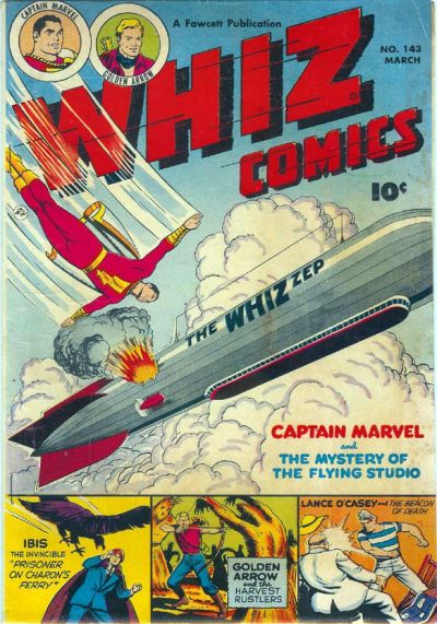 Cover for Whiz Comics (Fawcett, 1940 series) #143