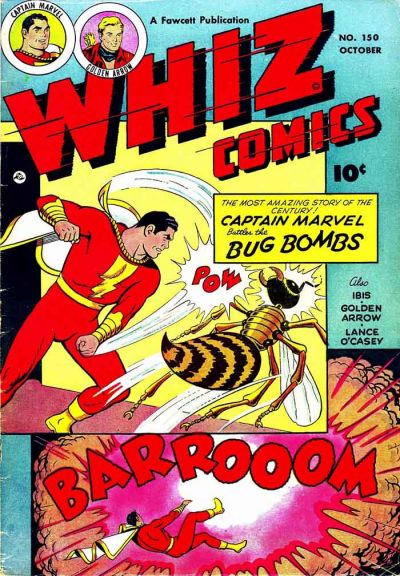 Cover for Whiz Comics (Fawcett, 1940 series) #150