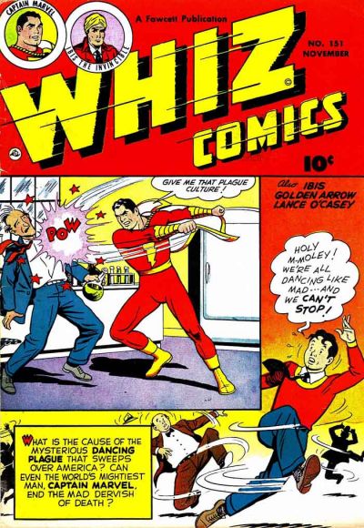 Cover for Whiz Comics (Fawcett, 1940 series) #151