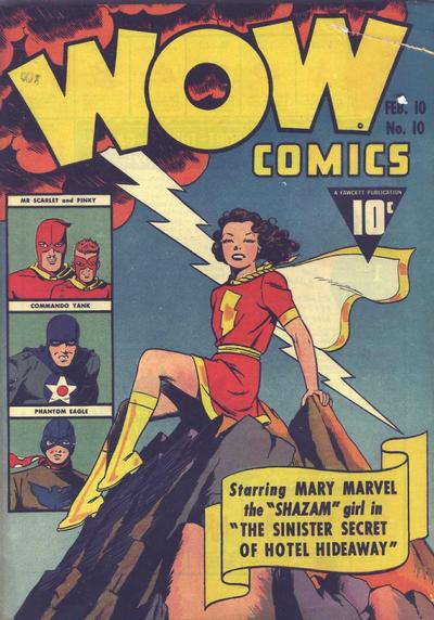 Cover for Wow Comics (Fawcett, 1940 series) #10
