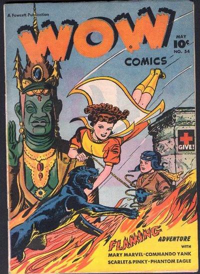 Cover for Wow Comics (Fawcett, 1940 series) #54