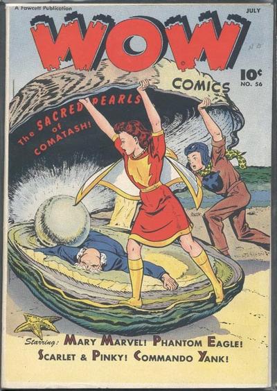 Cover for Wow Comics (Fawcett, 1940 series) #56