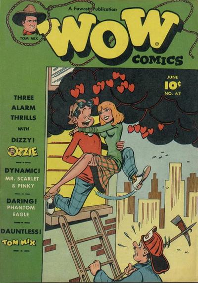 Cover for Wow Comics (Fawcett, 1940 series) #67