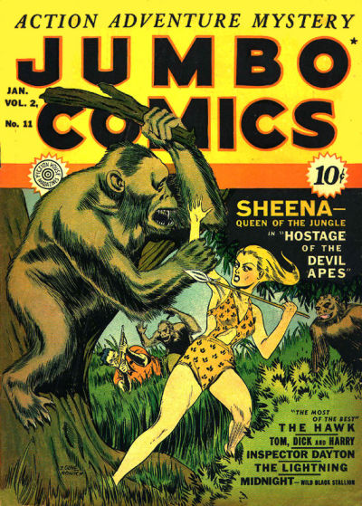 Cover for Jumbo Comics (Fiction House, 1938 series) #v2#11 [35]