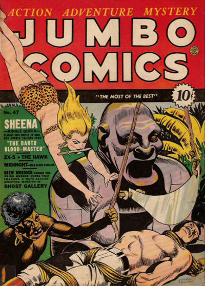 Cover for Jumbo Comics (Fiction House, 1938 series) #47