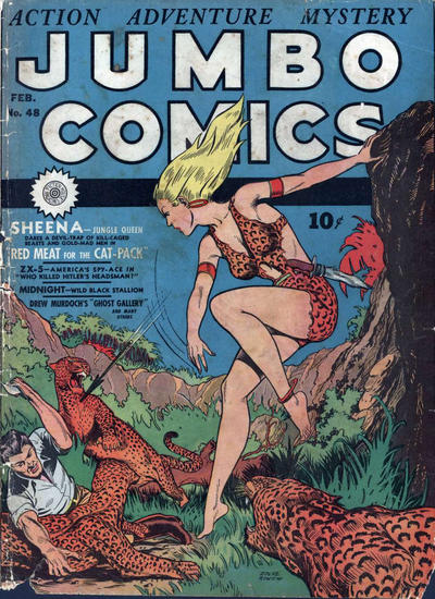 Cover for Jumbo Comics (Fiction House, 1938 series) #48