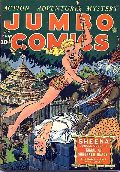 Cover for Jumbo Comics (Fiction House, 1938 series) #59