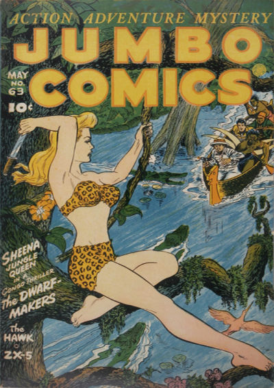 Cover for Jumbo Comics (Fiction House, 1938 series) #63