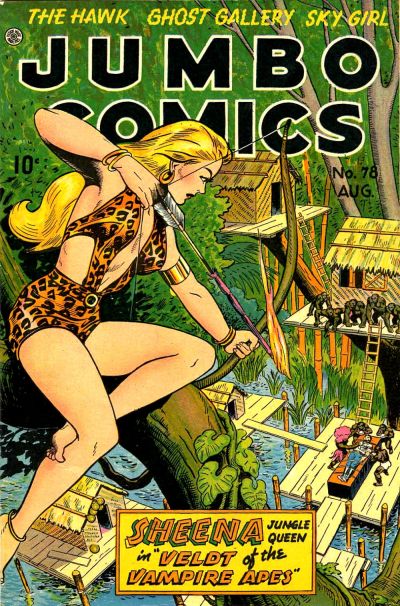 Cover for Jumbo Comics (Fiction House, 1938 series) #78