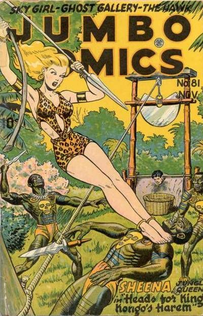 Cover for Jumbo Comics (Fiction House, 1938 series) #81