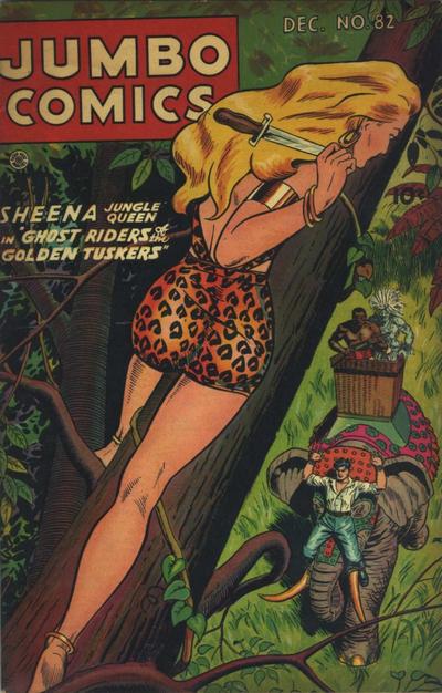 Cover for Jumbo Comics (Fiction House, 1938 series) #82
