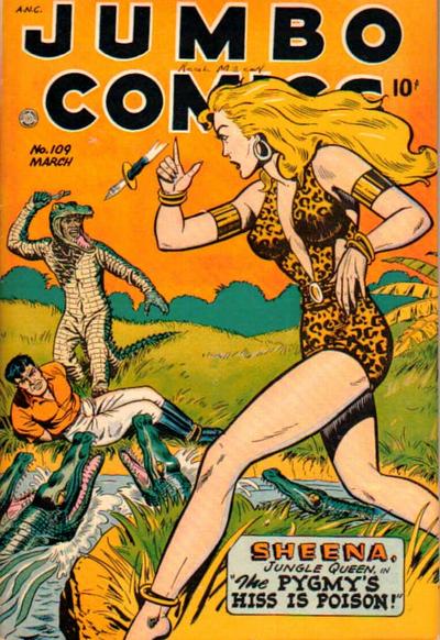 Cover for Jumbo Comics (Fiction House, 1938 series) #109