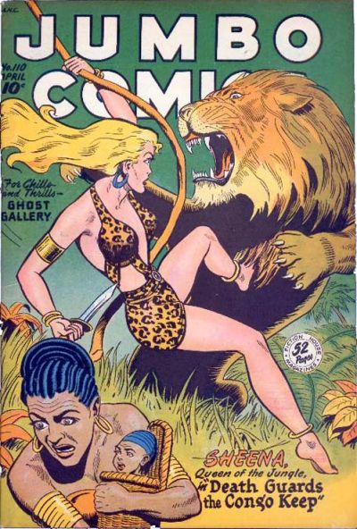 Cover for Jumbo Comics (Fiction House, 1938 series) #110