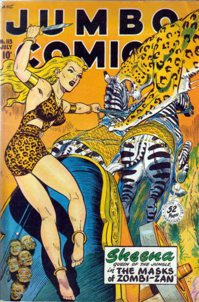 Cover for Jumbo Comics (Fiction House, 1938 series) #113