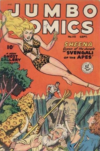 Cover for Jumbo Comics (Fiction House, 1938 series) #115