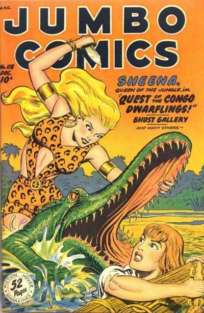 Cover for Jumbo Comics (Fiction House, 1938 series) #118