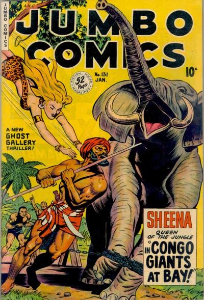 Cover for Jumbo Comics (Fiction House, 1938 series) #131