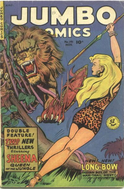 Cover for Jumbo Comics (Fiction House, 1938 series) #141