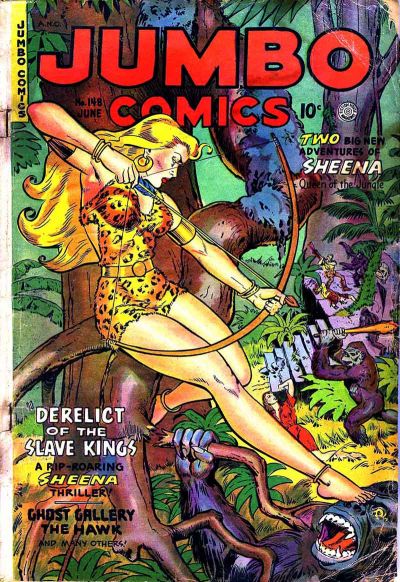 Cover for Jumbo Comics (Fiction House, 1938 series) #148