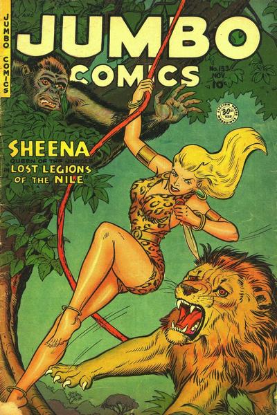 Cover for Jumbo Comics (Fiction House, 1938 series) #153