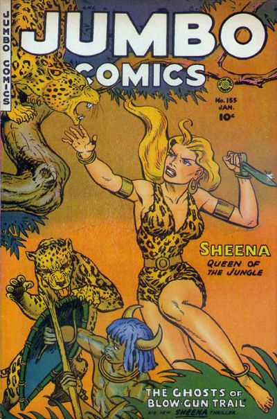 Cover for Jumbo Comics (Fiction House, 1938 series) #155