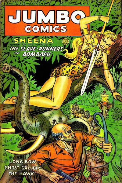 Cover for Jumbo Comics (Fiction House, 1938 series) #156