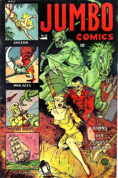 Cover for Jumbo Comics (Fiction House, 1938 series) #161