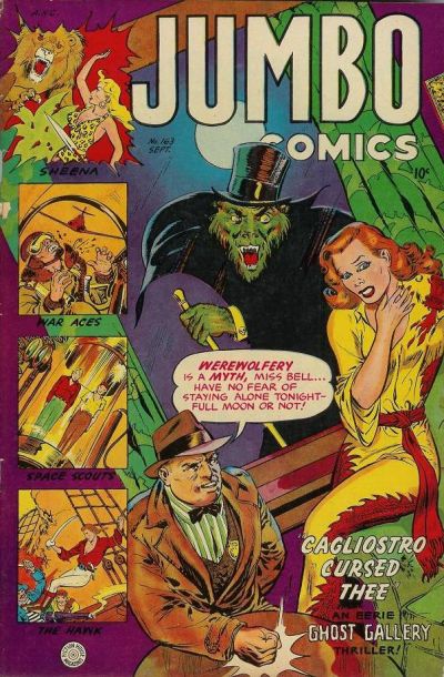 Cover for Jumbo Comics (Fiction House, 1938 series) #163