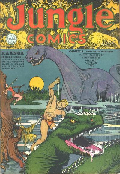 Cover for Jungle Comics (Fiction House, 1940 series) #11