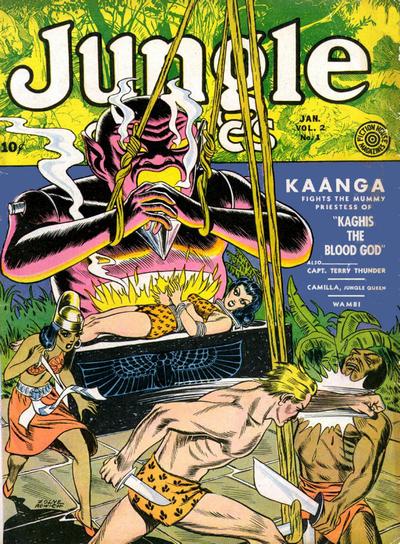 Cover for Jungle Comics (Fiction House, 1940 series) #v2#1 [25]