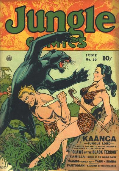 Cover for Jungle Comics (Fiction House, 1940 series) #30