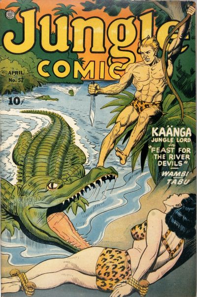 Cover for Jungle Comics (Fiction House, 1940 series) #52