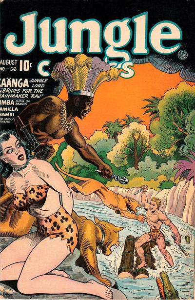 Cover for Jungle Comics (Fiction House, 1940 series) #56