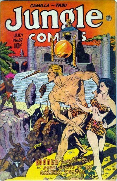 Cover for Jungle Comics (Fiction House, 1940 series) #67