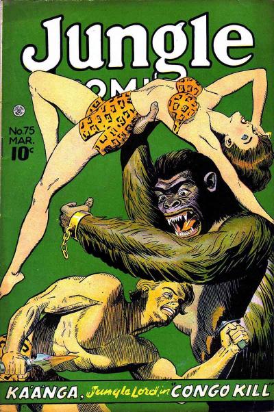 Cover for Jungle Comics (Fiction House, 1940 series) #75