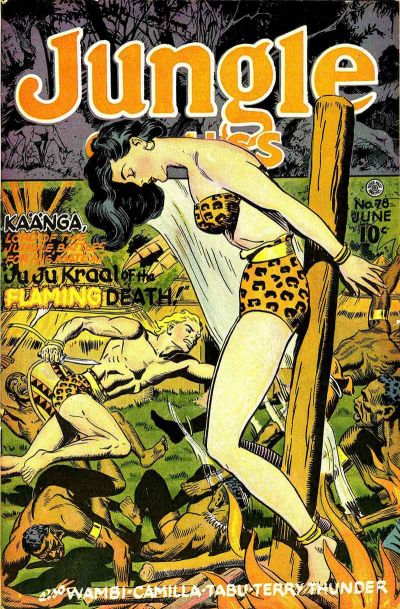 Cover for Jungle Comics (Fiction House, 1940 series) #78