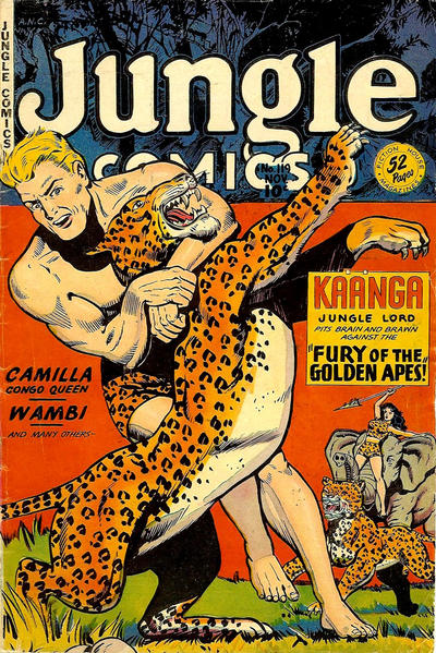 Cover for Jungle Comics (Fiction House, 1940 series) #119