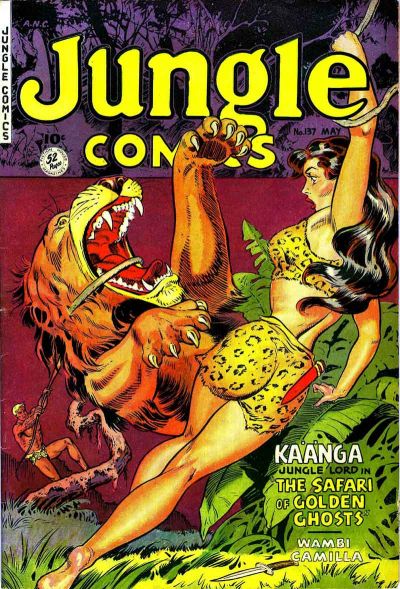 Cover for Jungle Comics (Fiction House, 1940 series) #137