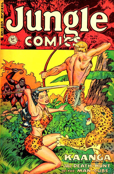 Cover for Jungle Comics (Fiction House, 1940 series) #141