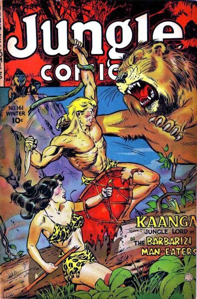 Cover for Jungle Comics (Fiction House, 1940 series) #161