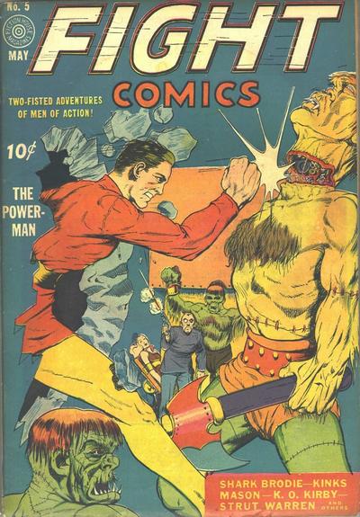 Cover for Fight Comics (Fiction House, 1940 series) #5